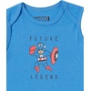 Amazon Essentials Disney | Marvel | Star Wars Unisex Babies’ Sleeveless Cotton Knit Bodysuits, Pack of 6(Multicolor Marvel Friends)