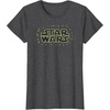 Amazon Essentials Men’s Bright Yellow Doodle Logo T-Shirt, Dark Grey, Small(Dark Heather Grey)