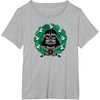 Amazon Essentials Men’s Darth Vader Helmet Holiday Christmas Wreath T-Shirt, Star Wars Darth, Small(Heather Grey)