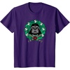 Amazon Essentials Men’s Darth Vader Helmet Holiday Christmas Wreath T-Shirt, Star Wars Darth, Small(Purple)