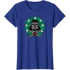 Amazon Essentials Men’s Darth Vader Helmet Holiday Christmas Wreath T-Shirt, Star Wars Darth, Small(Royal Blue)
