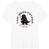 Amazon Essentials Men’s Standing Darth Vader I Am Your Father T-Shirt, Black, Small(White)
