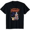 Amazon Essentials Men’s The Mandalorian Grogu Halloween Trick or Treat T-Shirt, Black Graphic Print, Small(Black)