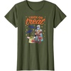 Amazon Essentials Men’s The Mandalorian Grogu Halloween Trick or Treat T-Shirt, Black Graphic Print, Small(Olive Green)