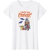 Amazon Essentials Men’s The Mandalorian Grogu Halloween Trick or Treat T-Shirt, Black Graphic Print, Small(White)