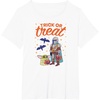Amazon Essentials Men’s The Mandalorian Grogu Halloween Trick or Treat T-Shirt, Black Graphic Print, Small(White)