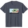 Amazon Essentials Men’s The Mandalorian Sad Grogu Wants Snacks T-Shirt, Grey, Small(Heather Blue)