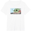 Amazon Essentials Men’s The Mandalorian Sad Grogu Wants Snacks T-Shirt, Grey, Small(White)