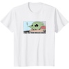 Amazon Essentials Men’s The Mandalorian Sad Grogu Wants Snacks T-Shirt, Grey, Small(White)