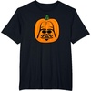 Amazon Essentials Star Wars Darth Vader Halloween Pumpkin Jack O’Lantern T-Shirt(Black)