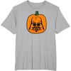 Amazon Essentials Star Wars Darth Vader Halloween Pumpkin Jack O’Lantern T-Shirt(Heather Grey)