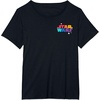 Amazon Essentials Star Wars May the Force be With You Colorful Shapes T-Shirt(Black)