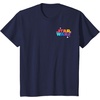 Amazon Essentials Star Wars May the Force be With You Colorful Shapes T-Shirt(Navy Blue)