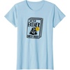 Amazon Essentials Star Wars Men’s Darth Vader Book I Am Your Father T-Shirt, White, Small(Baby Blue)