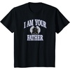 Amazon Essentials Star Wars Men’s Darth Vader I Am Your Father Collegiate Crest T-Shirt, Black, Small(Black)