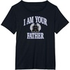 Amazon Essentials Star Wars Men’s Darth Vader I Am Your Father Collegiate Crest T-Shirt, Black, Small(Black)