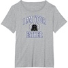 Amazon Essentials Star Wars Men’s Darth Vader I Am Your Father Collegiate Crest T-Shirt, Black, Small(Heather Grey)