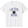 Amazon Essentials Star Wars Men’s Darth Vader I Am Your Father Collegiate Crest T-Shirt, Black, Small(White)