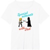 Amazon Essentials Star Wars Men’s Darth Vader and Luke Special Moments with Dad T-Shirt, Grey, Small(White)