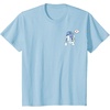 Amazon Essentials Star Wars Valentine’s Day Love from R2-D2 T-Shirt(Baby Blue)