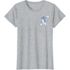 Amazon Essentials Star Wars Valentine’s Day Love from R2-D2 T-Shirt(Heather Grey)