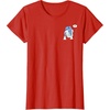 Amazon Essentials Star Wars Valentine’s Day Love from R2-D2 T-Shirt(Red)