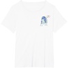Amazon Essentials Star Wars Valentine’s Day Love from R2-D2 T-Shirt(White)