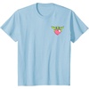 Amazon Essentials The Mandalorian Grogu Holding a Valentine’s Heart T-Shirt(Baby Blue)