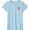 Amazon Essentials The Mandalorian Grogu Holding a Valentine’s Heart T-Shirt(Baby Blue)
