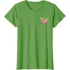 Amazon Essentials The Mandalorian Grogu Holding a Valentine’s Heart T-Shirt(Grass Green)