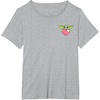 Amazon Essentials The Mandalorian Grogu Holding a Valentine’s Heart T-Shirt(Heather Grey)