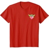 Amazon Essentials The Mandalorian Grogu Holding a Valentine’s Heart T-Shirt(Red)