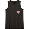 Amazon Essentials The Mandalorian Grogu Holding a Valentine’s Heart Tank Top(Black)