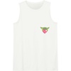 Amazon Essentials The Mandalorian Grogu Holding a Valentine’s Heart Tank Top(White)