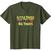 Amazon Essentials The Mandalorian Spooky Grogu Halloween Costumes Little Trick T-Shirt(Olive Green)