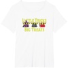 Amazon Essentials The Mandalorian Spooky Grogu Halloween Costumes Little Trick T-Shirt(White)