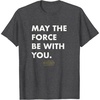 Amazon Essentials Disney | Marvel | Star Wars | Princess Men’s Short Sleeve T-Shirt, Black, Small(Dark Heather Grey)