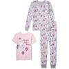 Amazon Essentials Disney | Marvel | Star Wars Babies, Toddlers and Girls’ Pajama Set(Frozen 2/Snowflake)