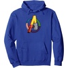 Amazon Essentials Marvel Avengers Multi Hero Logo Collage Pullover Hoodie(Royal Blue)
