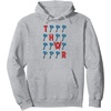 Amazon Essentials Marvel Avengers Thor Hammer Grid Pullover Hoodie(Heather Grey)