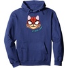 Amazon Essentials Marvel Spider-Man Spider-Cat Portrait Pullover Hoodie(Navy Blue)
