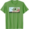 Amazon Essentials Men’s The Mandalorian Sad Grogu Wants Snacks T-Shirt, Grey, Small(Grass Green)