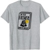 Amazon Essentials Star Wars Men’s Darth Vader Book I Am Your Father T-Shirt, White, Small(Heather Grey)