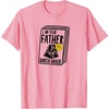 Amazon Essentials Star Wars Men’s Darth Vader Book I Am Your Father T-Shirt, White, Small(Pink)