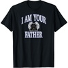 Amazon Essentials Star Wars Men’s Darth Vader I Am Your Father Collegiate Crest T-Shirt, Black, Small(Black)