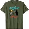 Amazon Essentials Star Wars Men’s Darth Vader and Luke Special Moments with Dad T-Shirt, Grey, Small(Olive Green)