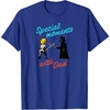 Amazon Essentials Star Wars Men’s Darth Vader and Luke Special Moments with Dad T-Shirt, Grey, Small(Royal Blue)