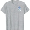 Amazon Essentials Star Wars Valentine’s Day Love from R2-D2 T-Shirt(Heather Grey)