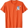 Amazon Essentials Star Wars Valentine’s Day Love from R2-D2 T-Shirt(Orange)