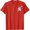 Amazon Essentials Star Wars Valentine’s Day Love from R2-D2 T-Shirt(Red)
